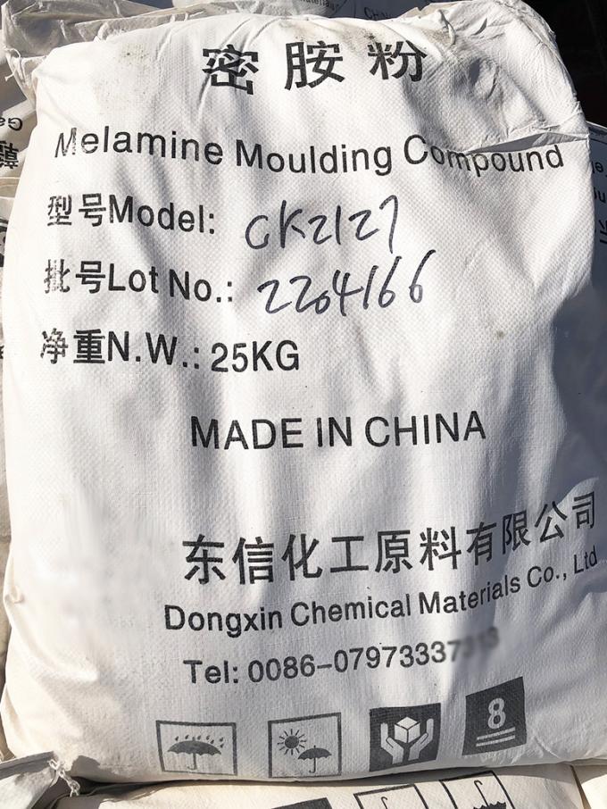 Polvere di modellatura chimica del materiale della resina della melammina per il modanatura A5 MMC delle stoviglie della melammina 0
