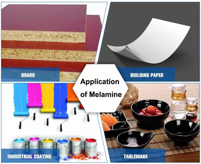 Nuovi prodotti Melamina in polvere di plastica 99,8% resina di melamina 1