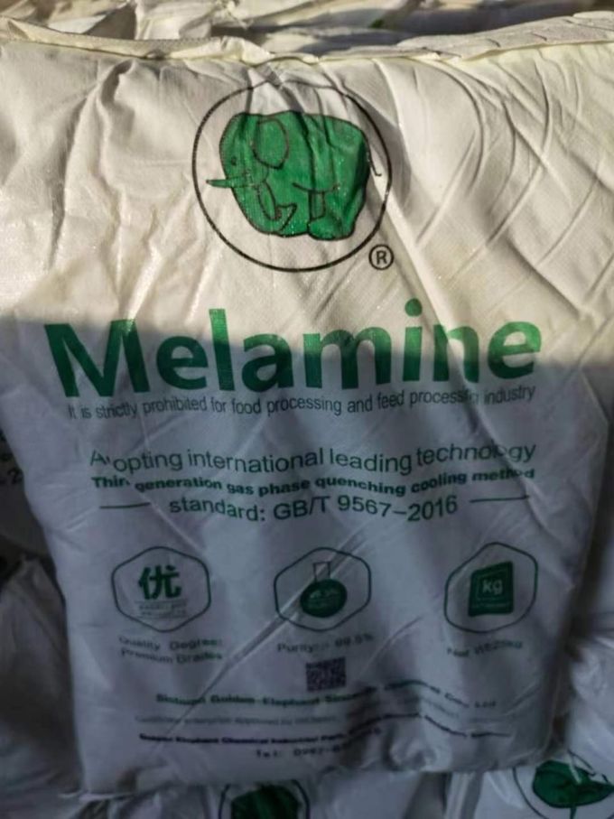 Polvere bianca della resina di melammina 99,8% di MSDS per stoviglie 11