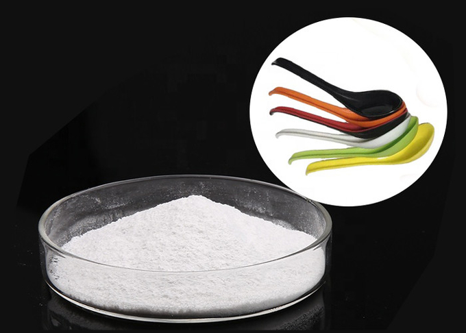 Produzione industriale del padellame di Min Melamine White Powder For del grado 99,8% 2