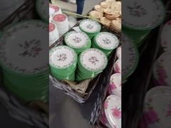 Polvere di copertura del menisco d'acciaio della melammina del commestibile con servizio su misura di colore