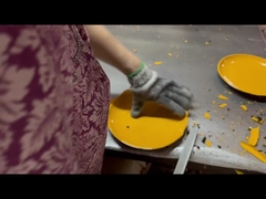 polvere gialla per vetri