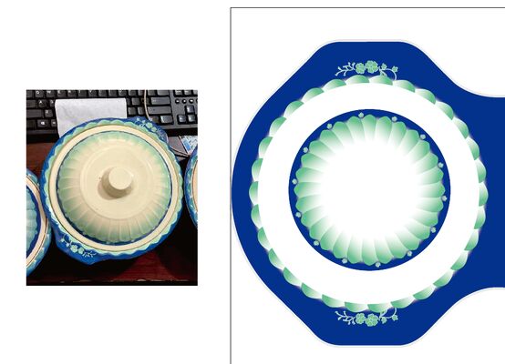 Un buon prezzo. Carta decalcomania in melamina di sicurezza per uso alimentare resistente al calore per la produzione di stoviglie in linea