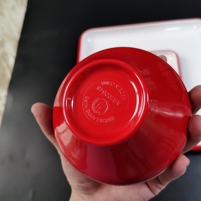 Un buon prezzo. Logo Custom Melamine Bowl, piatti 100% di servizio classici della melammina di stile A5 in linea