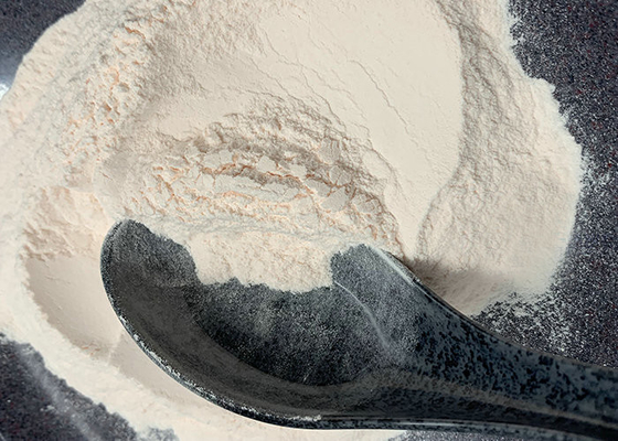 Un buon prezzo. Bianco variopinto della melammina polvere di copertura del menisco d'acciaio la materia prima per l'insieme di cena della melammina in linea