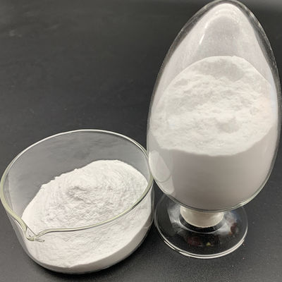 Un buon prezzo. Polvere di vetro di melamina di 200 mm di flusso Polvere di melamina bianca con tenore di umidità ≤ 0,5% in linea