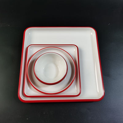 Un buon prezzo. Imballaggio personalizzato Polvere per lo stampaggio della melamina Colore rosso Polvere di resina di melamina al 100% in linea