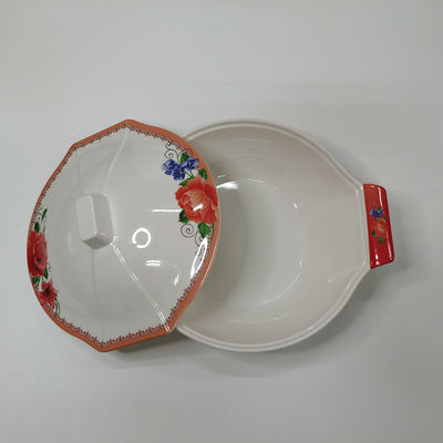 Melammina in polvere composta per lo stampaggio su misura MMC White Melamine Tableware Sets Non Toxic Water Resistant