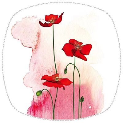 Carta decalcomania stampata con motivo personalizzabile per stoviglie in melamina 44*59 CM Melamina