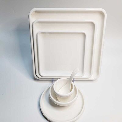 Un buon prezzo. A5 Serviture da pranzo in melamina di qualità alimentare Serviture da tavola resistenti al calore per ristoranti, alberghi, ristorazione e uso domestico in linea
