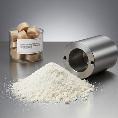Un buon prezzo. Compound di plastica a forma di formaldeide di urea a colori personalizzati per stoviglie in melamina. CAS 9011-05-6 in linea