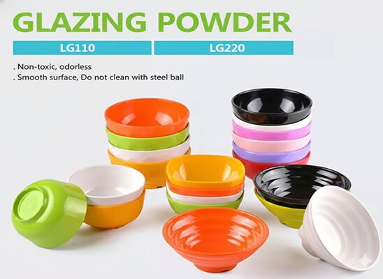 LG110/220/250 Polvere di vetro di melamina industriale che garantisce un'eccellente durata superficiale e lucentezza per laminati e pannelli decorativi