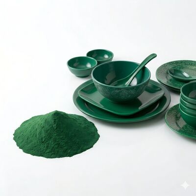 Un buon prezzo. Heat Resistance High Strength Melamine Moulding Compound For Melamine Tableware in linea